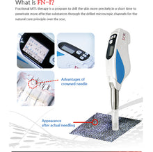 Load image into Gallery viewer, DermaSkin FNS Fractional Microneedling Skin Rejuvenation Acne Hair Restoration Device