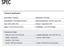 Load image into Gallery viewer, New Plamingo Plasma Energy Skincare System for Face, Scalp, Eyelids