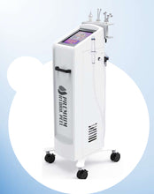 Load image into Gallery viewer, Hydrafacial skincare beauty machine j peel ultrasound cleansing hydrating exfoliating Electroporation electromyostimulation aesthetic dermatology
