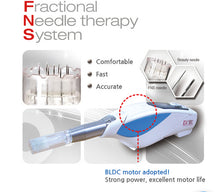 Load image into Gallery viewer, DermaSkin FNS Fractional Microneedling Skin Rejuvenation Acne Hair Restoration Device
